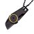 Mini couteau pliable de survie plein air Noir