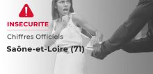 L&rsquo;insécurité en Saône-et-Loire (71)